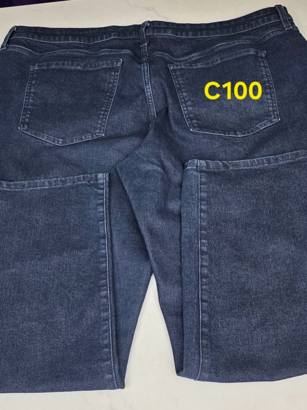 C100 Jeans Zippered Terra & Sky 24W